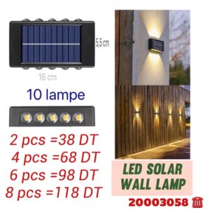 Lampe Solaire LED étanche pour la décoration extérieur