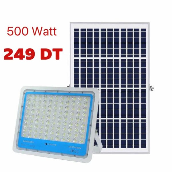 PROJECTEUR SOLAIRE IP66 SOLAR LAMP