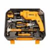 Ensemble d'outils INGCO  - 115 Pièces avec perceuse électrique 680 WATT – Image 3
