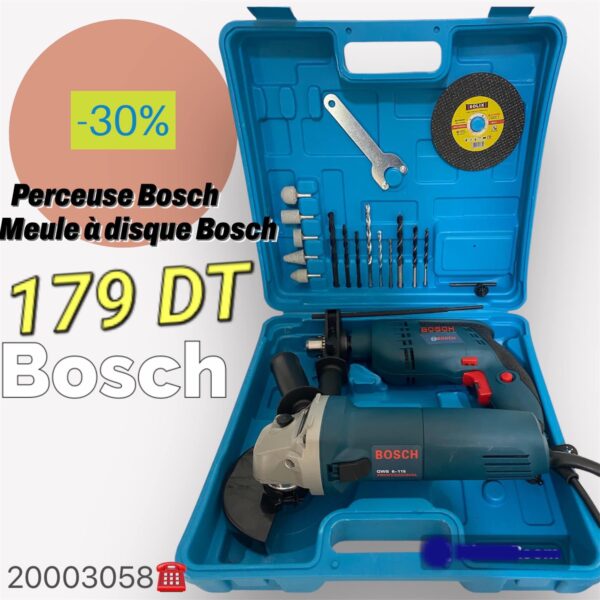 Pack Perseus Bosch + Meule a disque Bosch