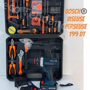 Kit visseuse perceuse 55 pièces ⭐️⭐️ Bosch⭐️⭐️ double Batteries 48 volte