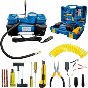 Compresseur D'air multi-fonctions - 2 Cylindres - 12V -
