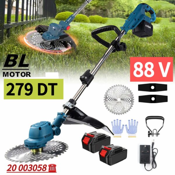 ⚡️ Debroussailleuse electrique avec 2 battries 88 V ⚡️